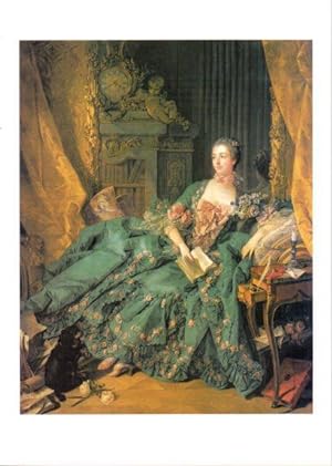 Imagen del vendedor de LAMINA V25711: Retrato de madame de Pompadour por Boucher a la venta por EL BOLETIN