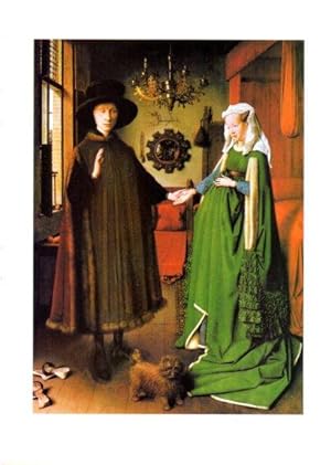 LAMINA V25678: El matrimonio Arnolfini por Jan van Eyck