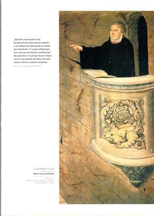 Seller image for LAMINA V25693: Martin Lutero predicando por Cranach el Viejo for sale by EL BOLETIN