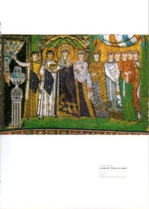 Imagen del vendedor de LAMINA V25666: La emperatriz Teodora y su sequito mosaico a la venta por EL BOLETIN