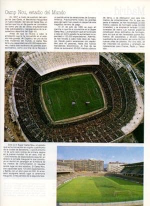 Immagine del venditore per LAMINA V25853: Vista aerea Camp Nou estadio Sarria, Barcelona venduto da EL BOLETIN