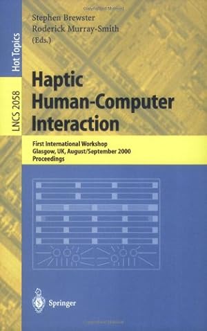 Seller image for Haptic Human-Computer Interaction [Paperback ] for sale by booksXpress