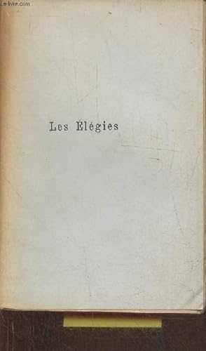Bild des Verkufers fr Les lgies zum Verkauf von Le-Livre