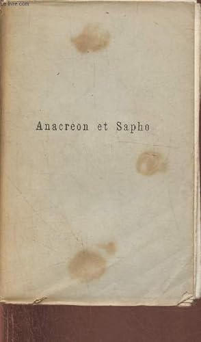 Imagen del vendedor de Posies de Anacron et de Sapho a la venta por Le-Livre
