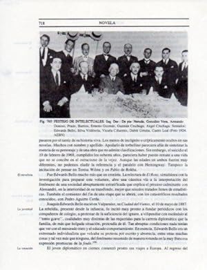 Seller image for LAMINA V25569: Festejo de intelectuales en Santiago 1924 for sale by EL BOLETIN