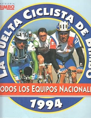 Album cromos: La vuelta ciclista de Bimbo 1994 (SIN CROMOS PEGADOS)