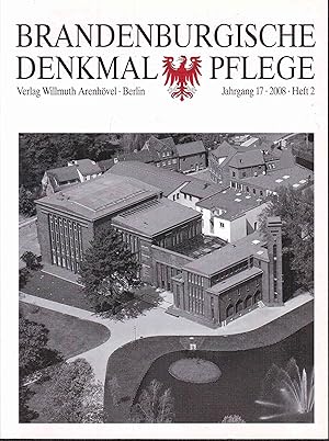 Seller image for Brandenburgische Denkmalpflege, Jahrgang 17 - 2008, Heft 2 for sale by Graphem. Kunst- und Buchantiquariat