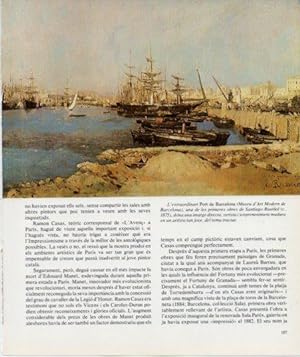 Bild des Verkufers fr LAMINA V27140: Port de Barcelona per Santiago Rusiol zum Verkauf von EL BOLETIN