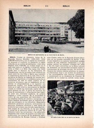 Imagen del vendedor de LAMINA V26926: Edificios de apartamentos en Berlin a la venta por EL BOLETIN
