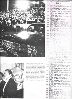 Imagen del vendedor de LAMINA 34072: Lista de premios Oscar de 1928 a 1964 a la venta por EL BOLETIN
