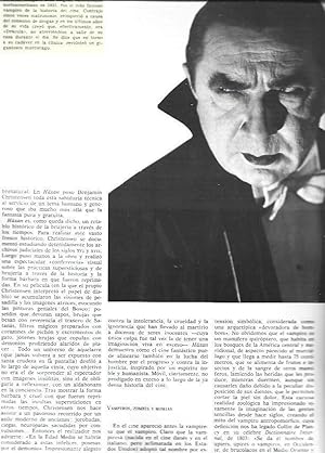 Image du vendeur pour LAMINA 33997: Bela Lugosi como Dracula mis en vente par EL BOLETIN