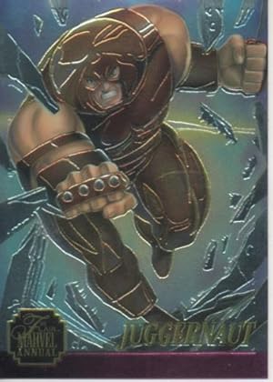 Imagen del vendedor de Cromo E004768: Trading Card. Marvel Anual Flair95, Limited Edition: 11 of 12 Juggernaut a la venta por EL BOLETIN