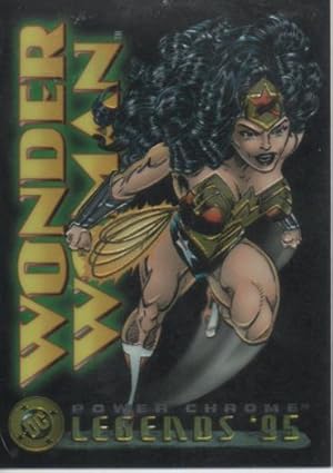 Bild des Verkufers fr Cromo E004619: Trading Card. DC Power Chrome. Legends95, n 2 Wonder Woman zum Verkauf von EL BOLETIN