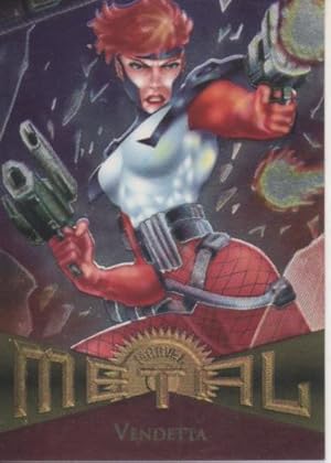 Bild des Verkufers fr Cromo E004785: Trading Card. Marvel Metal, n 54 Vendetta zum Verkauf von EL BOLETIN