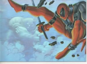 Image du vendeur pour Cromo E004776: Trading Card. Flair Marvel Anual, Limited Edition: 2 of 12 Deadpool vs Juggernaut mis en vente par EL BOLETIN