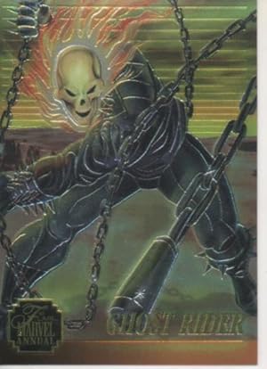 Imagen del vendedor de Cromo E004770: Trading Card. Marvel Anual Flair95, Limited Edition: 6 of 12 Ghost Rider a la venta por EL BOLETIN