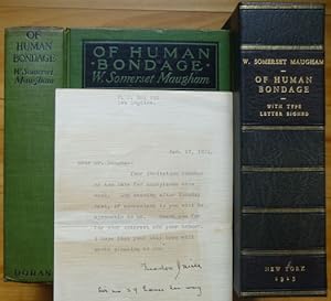 OF HUMAN BONDAGE [with T.L.s. from Theodore Dreiser]