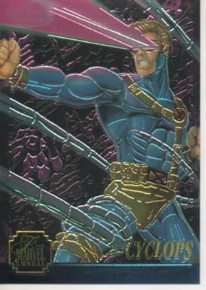 Imagen del vendedor de Cromo E004772: Trading Card. Marvel Anual Flair95, Limited Edition: 8 of 12 Cyclops a la venta por EL BOLETIN