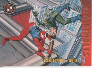 Bild des Verkufers fr Cromo E004546: Trading Card. Spiderman Premiun96, n 46 Scarlet Spider VS Looter zum Verkauf von EL BOLETIN