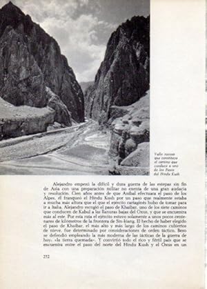 Bild des Verkufers fr LAMINA V28283: Valle de los Pasos del Hindu Kush zum Verkauf von EL BOLETIN