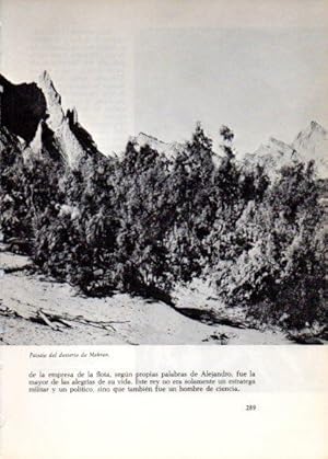 Bild des Verkufers fr LAMINA V28301: Paisaje del desierto de Makran zum Verkauf von EL BOLETIN