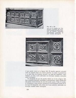 Image du vendeur pour LAMINA V28351: Arca de la Capilla del Condestable en Burgos mis en vente par EL BOLETIN