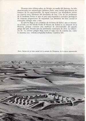 Bild des Verkufers fr LAMINA V28280: Ruinas de la satrapia de Drangiana, Zarin zum Verkauf von EL BOLETIN