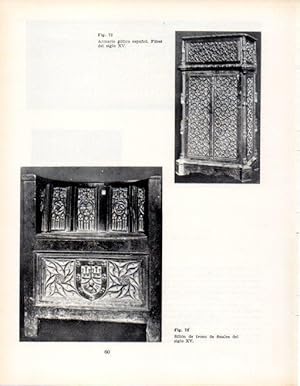 Seller image for LAMINA V28321: Sillon de trono espaol finales siglo XV for sale by EL BOLETIN