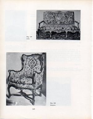 Bild des Verkufers fr LAMINA V28359: Sofa y bergere estilo Luis XIV, Francia zum Verkauf von EL BOLETIN