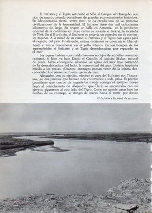 Bild des Verkufers fr LAMINA V28259: El Eufrates a la mitad de su curso zum Verkauf von EL BOLETIN