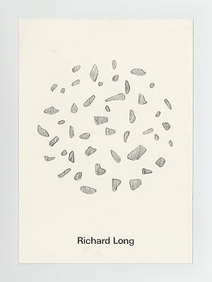 Announcement card: Richard Long: Stone Circles (opens 16 March 1976)