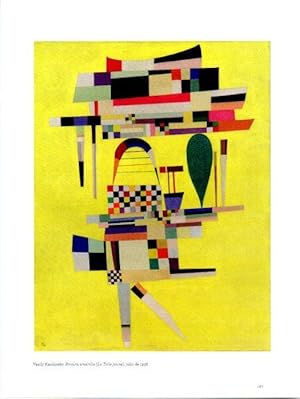 Seller image for LAMINA V27987: Pintura amarilla por Kandinsky for sale by EL BOLETIN