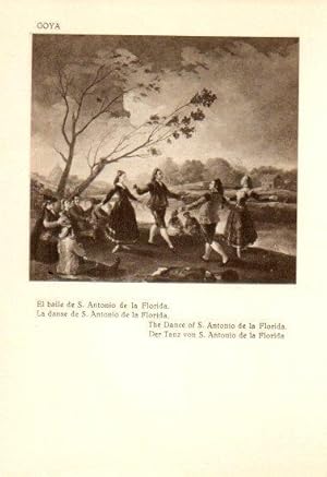 Immagine del venditore per LAMINA V28168: El baile de San Antonio de la Florida por Goya venduto da EL BOLETIN