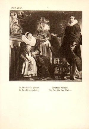 Imagen del vendedor de LAMINA V28155: La familia del pintor por Jordaens a la venta por EL BOLETIN