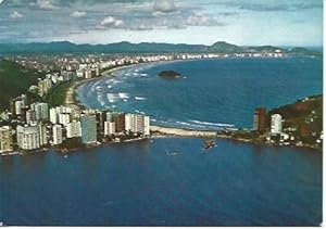 Seller image for POSTAL A1759: Vista aerea de Santos, Brasil for sale by EL BOLETIN