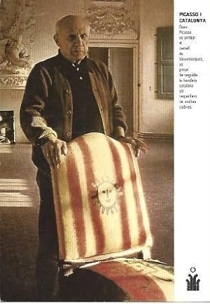 Bild des Verkufers fr POSTAL A2176: Picasso y Catalunya zum Verkauf von EL BOLETIN