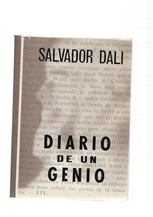 Bild des Verkufers fr Salvador Dali. Diario de un genio zum Verkauf von El Boletin