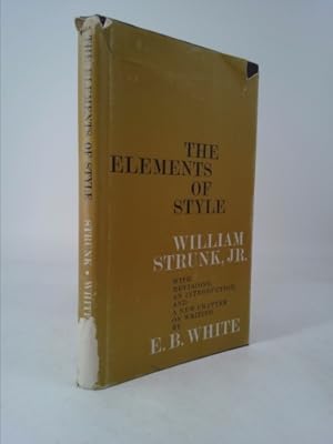 Bild des Verkufers fr The Elements of Style zum Verkauf von ThriftBooksVintage