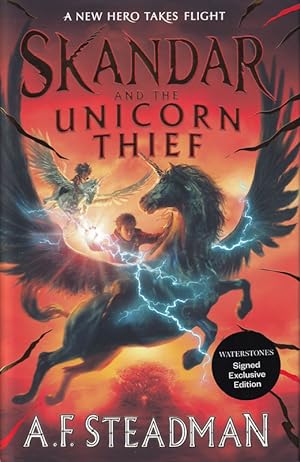 Seller image for Skandar And The Unicorn Thief (UK Signed Exclusive Edition Copy) for sale by Just Fiction Books