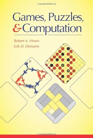 Seller image for Games, Puzzles, and Computation by Hearn, Robert A., Demaine, Erik D. [Hardcover ] for sale by booksXpress