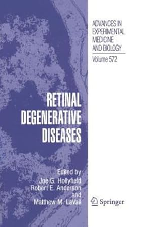 Immagine del venditore per Retinal Degenerative Diseases [Paperback ] venduto da booksXpress