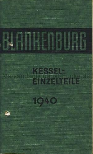 Imagen del vendedor de Blankenburg Kessel-Einzelteile a la venta por Versandantiquariat Funke