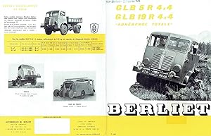 Berliet - GLB 5 R 4x4 und GLB 19 R 4x4