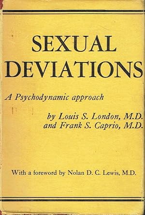 Seller image for Sexual Deviations A Psychodynamic approach for sale by Versandantiquariat Funke