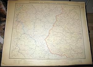 Wasserkarte der Norddeutschen Stromgebiete