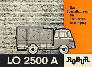LO 2500 A - Das Spezialfahrzeug für Tierkörperbeseitigung