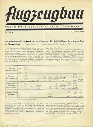 Flugzeugbau Technische Beilage zu "Flug und Werft"