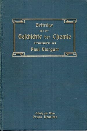 Beiträge aus der Geschichte der Chemie dem Gedächtnis von Georg W. A. Kahlbaum