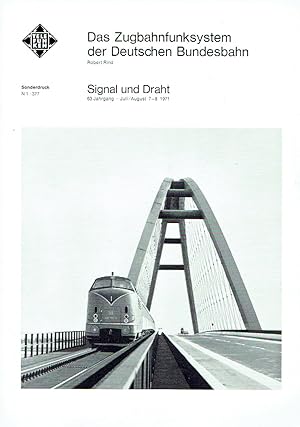 Seller image for Das Zugbahnfunksystem der Deutschen Bundesbahn for sale by Versandantiquariat Funke