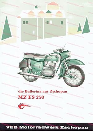 VEB Motorradwerk Zschopau - die Ballerina aus Zschopau MZ ES 250